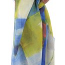 Damen Leichtes Tuch Maxischal aus Viskose Mehrfarbig