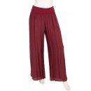 Cara Mia Hose Seide Damen Neu Sommer Viele Farben Haremshose 36 38 40 42 bordeaux