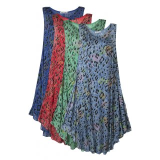 Leichtes Sommerkleid für Damen Maxi-Kleid Leinen Mehrere Farben 40 42 44