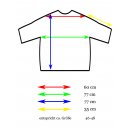 Tunika Shirt Damen Viskose Halbarm Oversize Edel Viele Farben 46 48