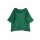 Shirt Oberteil Halbarm Edel Damen Leinen Gr&uuml;n Made in Italy 38 40 42