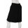 Woll-Rock Damen Kurz Stretsch-Bund Winter Schwarz 40 42