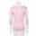 Muse Shirt f&uuml;r Damen mit 3/4 Arm und Rundhals Baumwolle Stretch Ros&eacute; M
