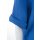 Shirt Oberteil Halbarm Edel Damen Leinen Royal-Blau Made in Italy 38 40 42