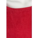 Shirt Oberteil Halbarm Edel Damen Leinen Rot Made in Italy 38 40 42