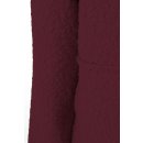 Herbstjacke Damen mit Schal-Kragen aus Boucle &Uuml;bergangsjacke Bordeaux 38 40 42