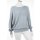 Strick-Pullover f&uuml;r Damen mit Fledermaus-&Auml;rmeln Viskose Grau 38 40 42