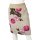 Woll-Rock Damen Kurz Stretch-Bund Winter Viele Farben 40 42 beige/blumen