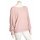 Pullover f&uuml;r Damen mit Fledermaus-&Auml;rmeln Viskose Viele Farben One Size 38-42 hell-altrosa