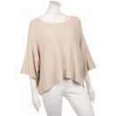 Kurzer Eleganter Pullover f&uuml;r Damen mit Halbarm Viskose 38-44 one size beige