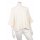 Kurzer Eleganter Pullover f&uuml;r Damen mit Halbarm Viskose 38-44 one size creme