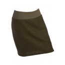 Woll-Rock Damen Kurz Stretch-Bund Winter Viele Farben 40...