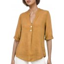 Bluse Damen Sommer Leinenbluse Kurzarm V-Ausschnitt viele...