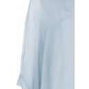 Seidentunika Damen made in italy Fledermaus-&Auml;rmel Viele Farben 38-44 one size hellblau2