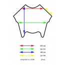 Seidentunika Damen made in italy Fledermaus-&Auml;rmel Viele Farben 38-44 one size hellblau2