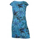 Cara Mia Leinenkleid für Damen Sommer Kurzarm...