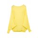 Pullover für Damen mit Fledermaus-Ärmeln Viskose Viele Farben One Size 38-42