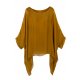 Seidentunika Damen made in italy Fledermaus-Ärmel Viele Farben 38-44 one size