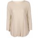 Strickpullover für Damen Rundhals Langarm Herbst Winter Viskose One Size 38-40 Viele Farben