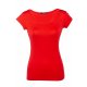 Shirt für Damen Kurzarm und Rundhals Baumwolle Stretch viele Farben 34-38