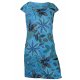 Cara Mia Leinenkleid für Damen Sommer Kurzarm mehrere Farben 36-44 Mehrfarbig