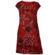 Cara Mia Leinenkleid für Damen Sommer Kurzarm mehrere Farben 36-44 Mehrfarbig