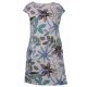 Cara Mia Leinenkleid für Damen Sommer Kurzarm mehrere Farben 36-44 Mehrfarbig