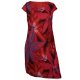 Cara Mia Leinenkleid für Damen Sommer Kurzarm mehrere Farben 36-44 Mehrfarbig