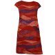 Cara Mia Leinenkleid für Damen Sommer Kurzarm mehrere Farben 36-44 Mehrfarbig