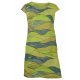 Cara Mia Leinenkleid für Damen Sommer Kurzarm mehrere Farben 36-44 Mehrfarbig